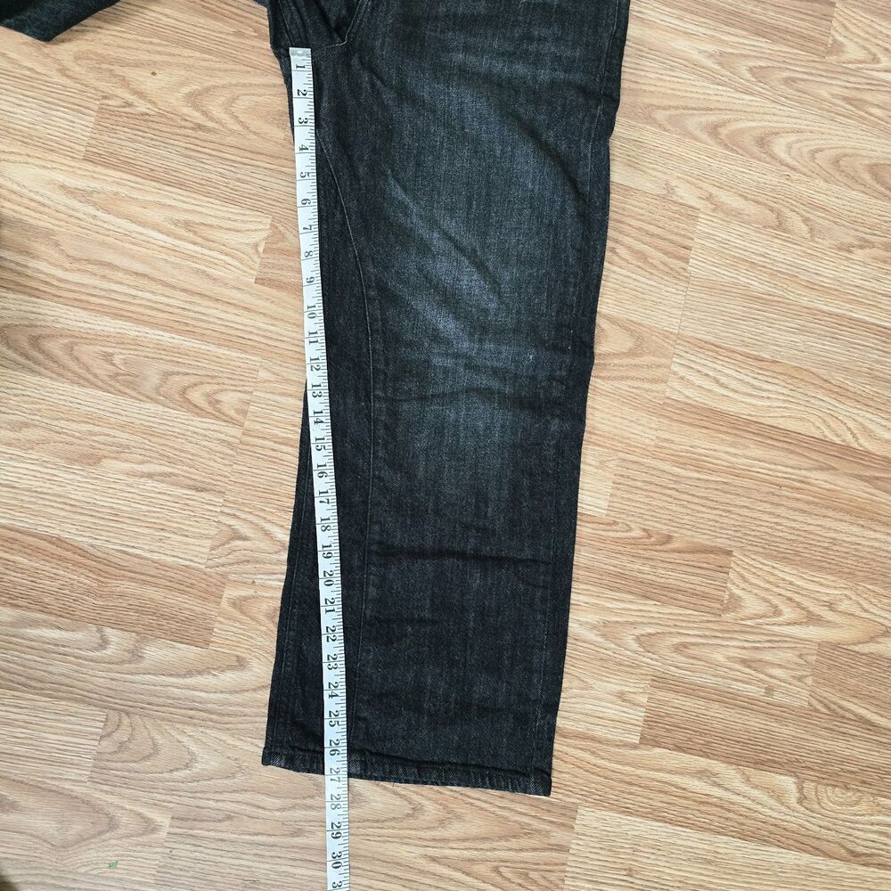 Anthropologie Pilcro Barrel Leg Jeans Women's Size 31 Black High-Rise - Picture 10 of 10